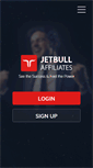 Mobile Screenshot of affiliate.jetbull.com